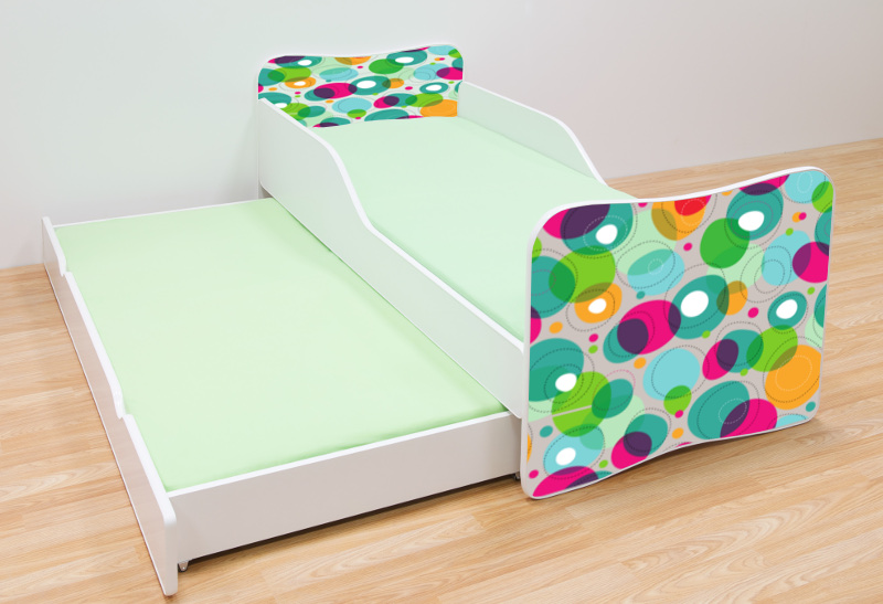 Becks posteľ  s výsuvným lôžkom Colour